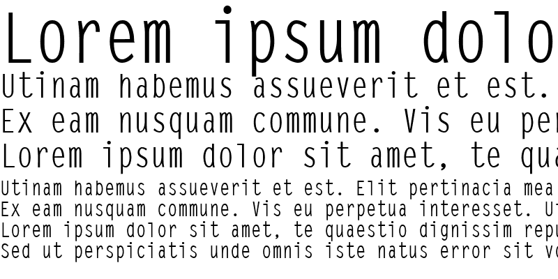 Sample of SteepTypewriter-Medium