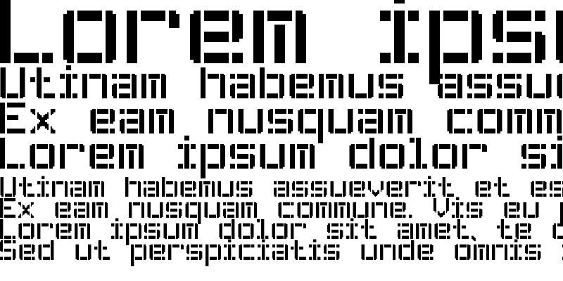 Sample of Stencil Pixel-7 Regular