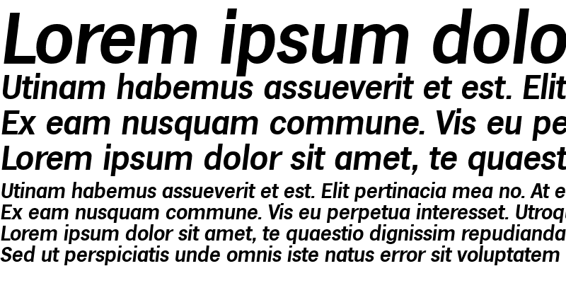 Sample of StephenBecker Bold Italic