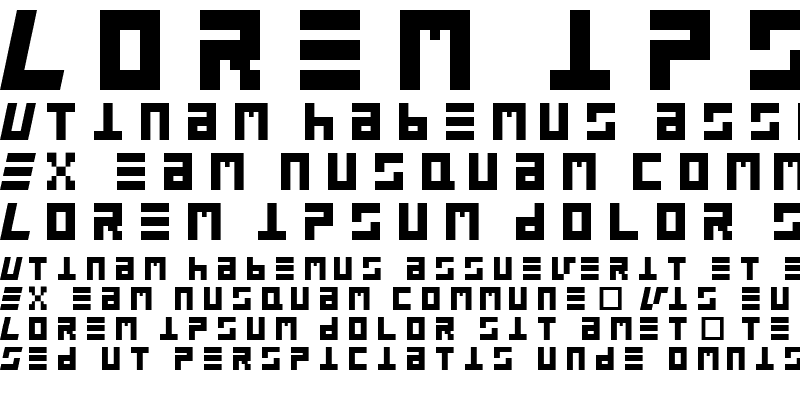 Sample of Still Font