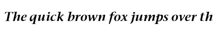 Preview of Stone Serif Semi Bold Italic