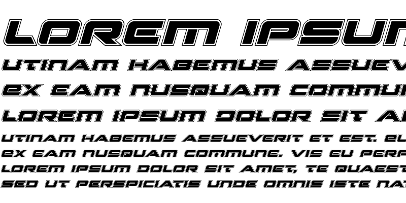 Sample of Strikelord Academy Italic Italic