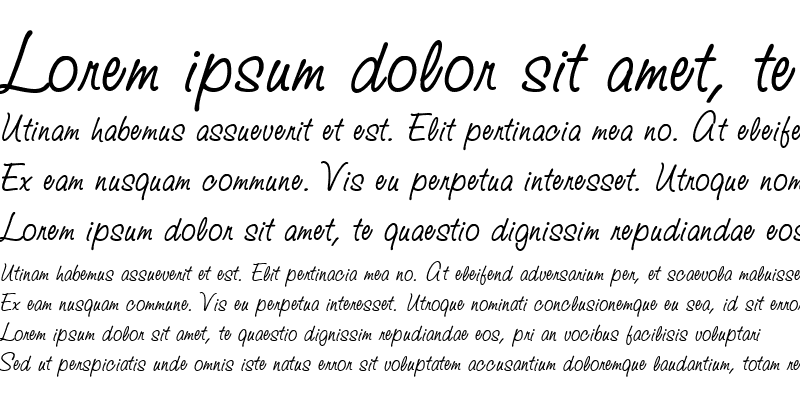 Sample of StudioScriptAlternativeITC Italic