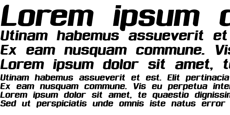 Sample of Sufrimeda Italic