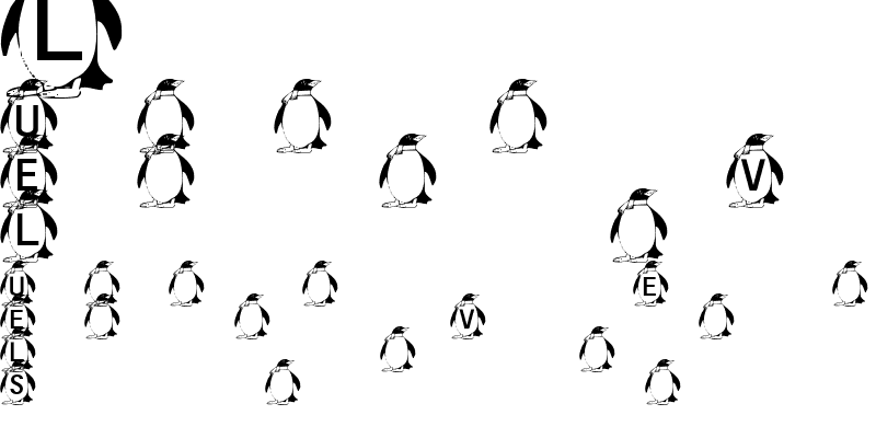 Sample of Summer's Penguins