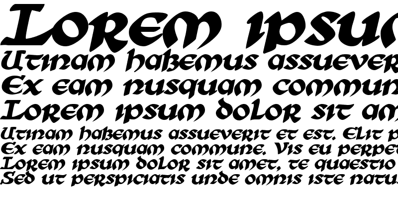 Sample of SunSplash HeavyItalic