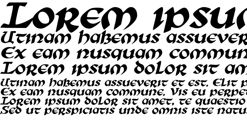 Sample of SunSplash Italic