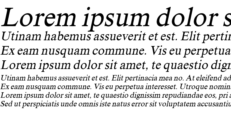Sample of Suranna Bold Italic