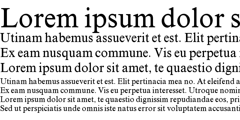 Sample of Suranna Bold