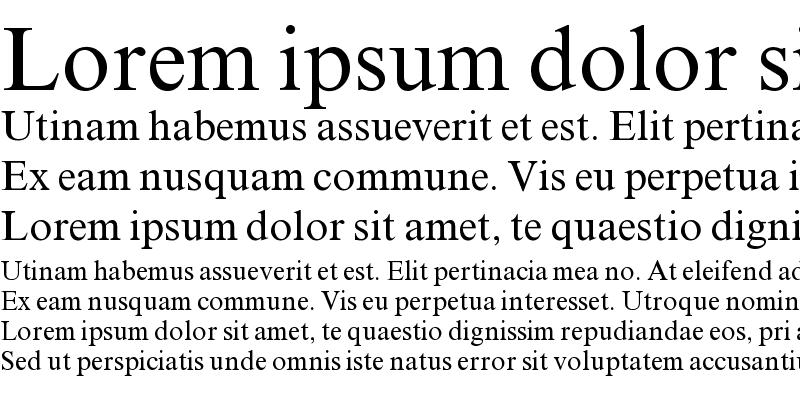 Sample of Suranna Regular