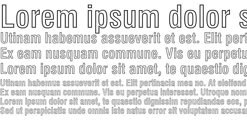 Sample of Swiss 721 Condensed Outline
