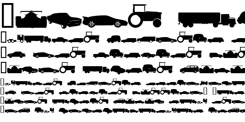 Sample of Symbolon Cars Regular