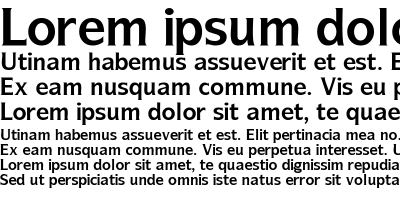 Sample of SymbolSSi Bold