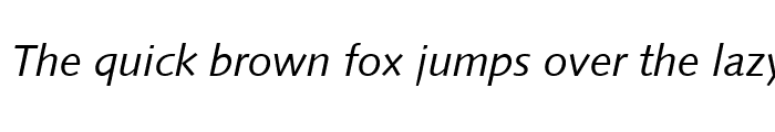 Preview of Syntax LT Italic