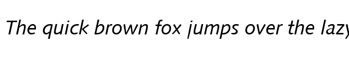 Preview of SyntaxTwo RegularItalic