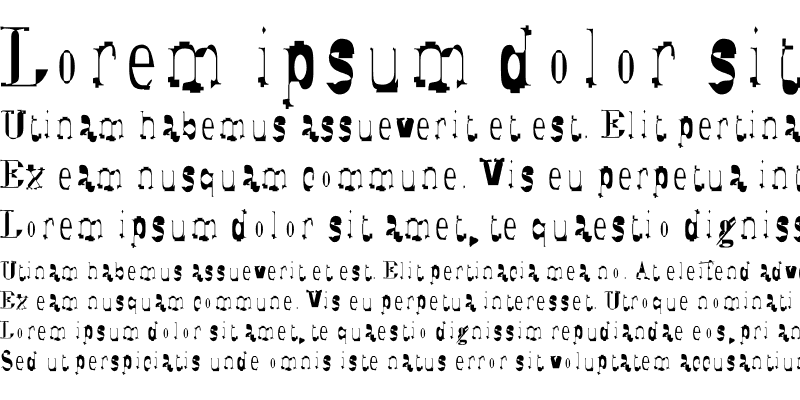 Sample of Syzygy ElegantText Regular