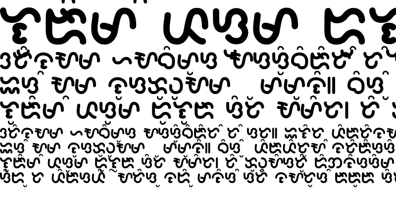 Sample of Taal Sans Serif Round