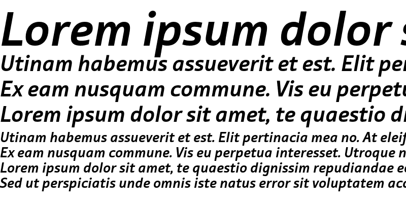 Sample of Tabula ITC Std Bold Italic