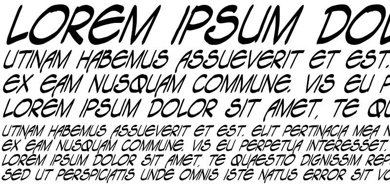 Sample of Tagapagsalaysay Caps (Narrator) Italic