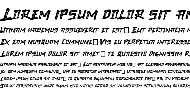 Sample of TAKASIH Regular