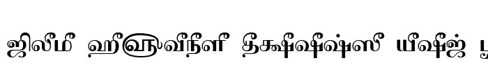 Preview of Tam-Tamil201 Bold