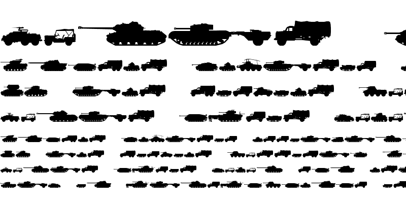 Sample of Tanks-WW2