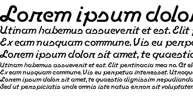 Sample of Tarantula Script RR Medium