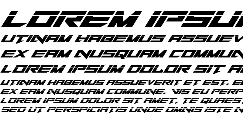 Sample of Tarrget Laser Italic Italic