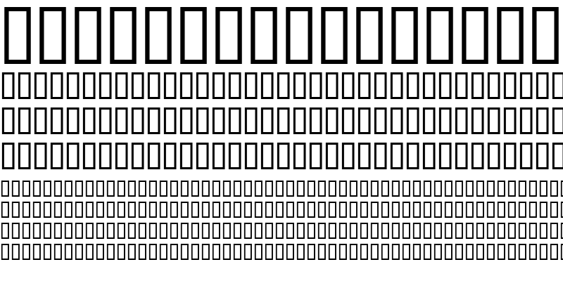 Sample of Technic Regular