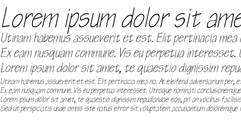 Sample of Tek-Condensed Bold Italic