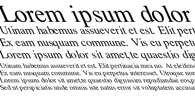 Sample of Tempo Font Extreme Lefti Regular