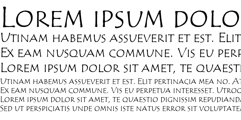 Sample of TempusSansSCITC Bold