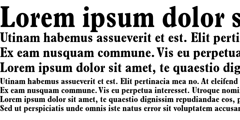 Sample of Terminus Black Condensed SSi Bold Condensed