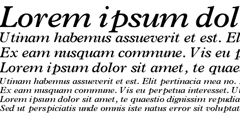 Sample of TerminusSSK Bold Italic