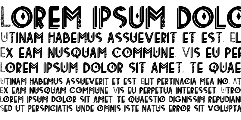 Sample of tetradecorative