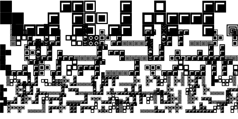 Sample of Tetris Blocks