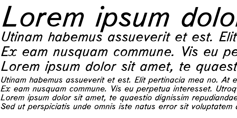 Sample of TextBook Italic