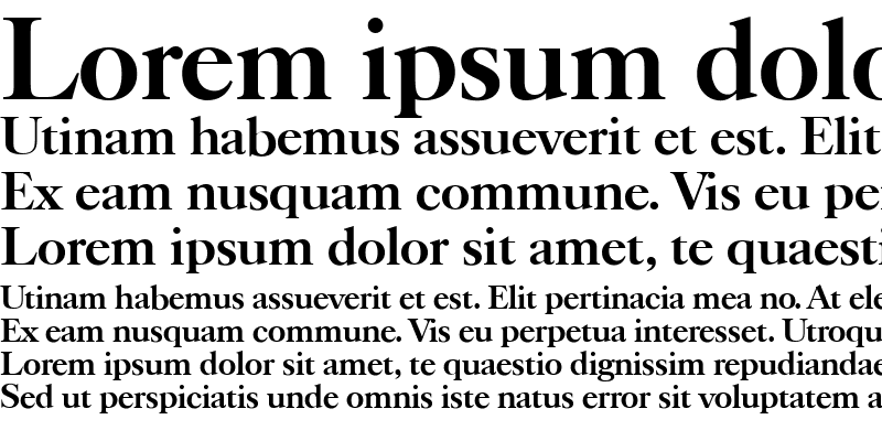 Sample of TFCaslonTen Bold