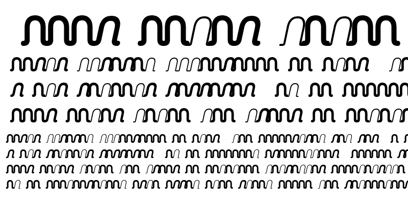 Sample of TFSquiggleTypewr