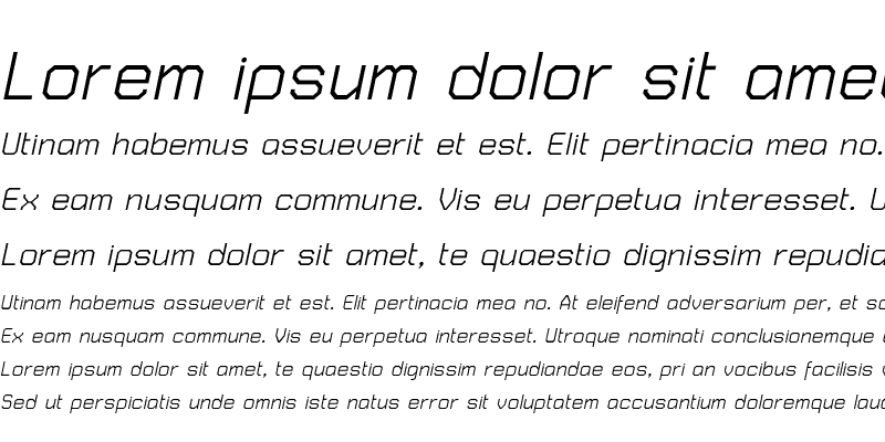 Sample of TH Chakra Petch Italic