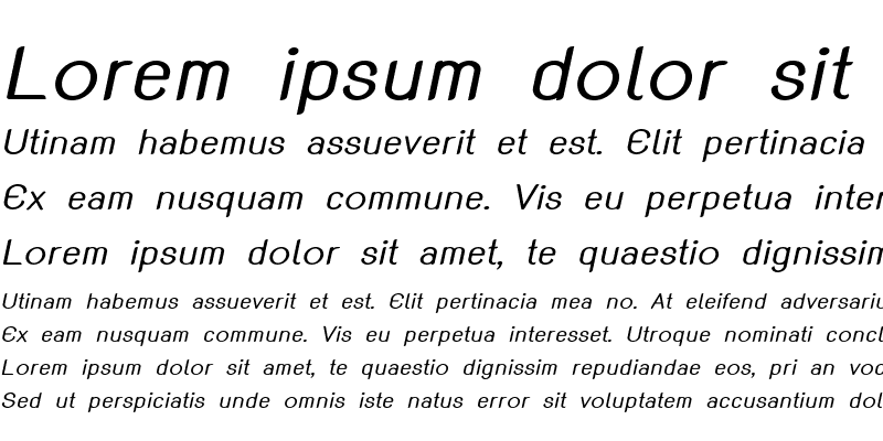 Sample of TH K2D July8 Bold Italic