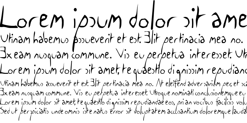 Sample of The Cowboy Font Regular
