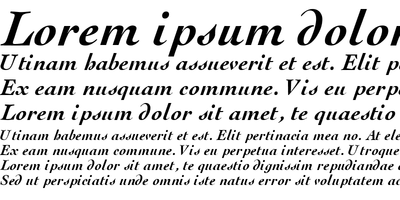 Sample of ThesisSSK Bold Italic