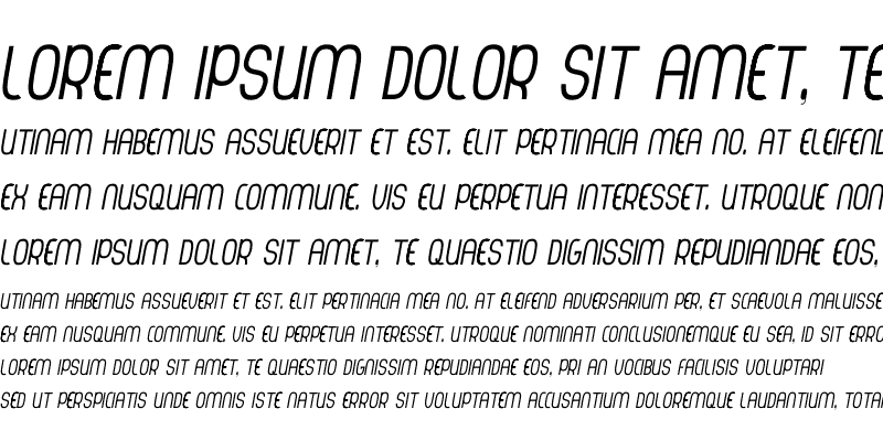 Sample of Thorup Sans Small Caps Italic