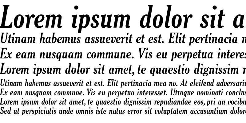 Sample of Thyssen J Italic