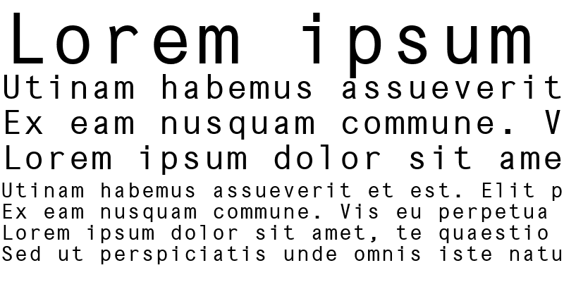 Sample of TI-92p Mini Sans
