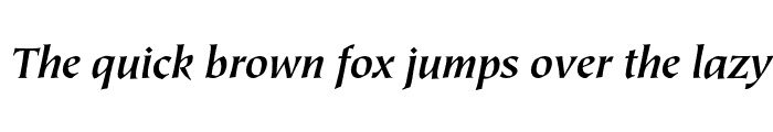 Preview of TiepoloEF Bold Italic