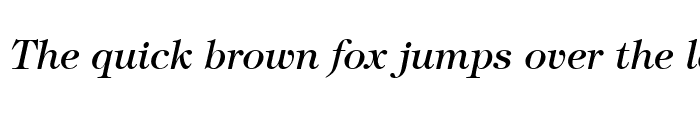 Preview of Tiffany LT Italic