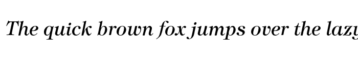 Preview of TiffanyEF-MediumItalic Regular