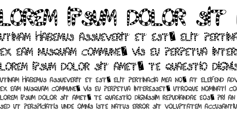 Sample of TigerTails